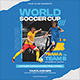 World Cup Soccer Flyer - GraphicRiver Item for Sale