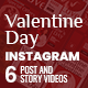 Valentine's Day Instagram Posts And Stories Promotion - VideoHive Item for Sale