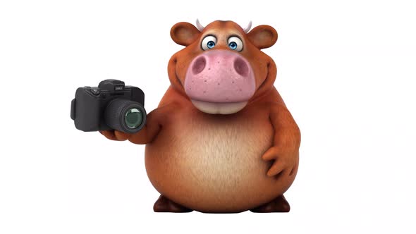 Fun cow - 3D Animation