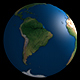 Earth World Globe Map - 3DOcean Item for Sale