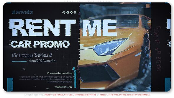 Rent Me - Car Promo