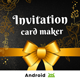 Digital Invitation Card Maker | Invitation Maker | Offline Invitation Card Maker | Admob Ads - CodeCanyon Item for Sale