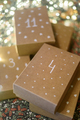 Paper handmade boxes to Advent Calendar - PhotoDune Item for Sale
