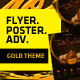 Multipurpose Gold Print Template - GraphicRiver Item for Sale