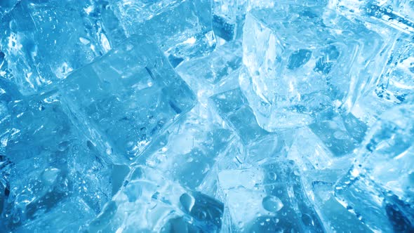 Ice Cubes Abstract Background