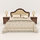 European Style Bed Set 17 - 3DOcean Item for Sale