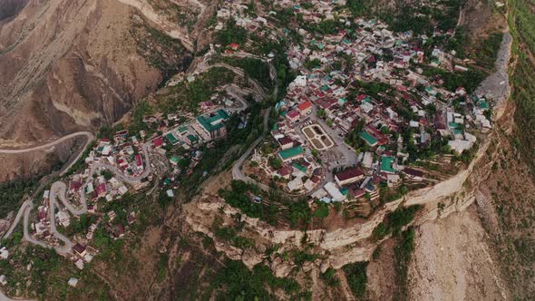 Gunib Village in Dagestan