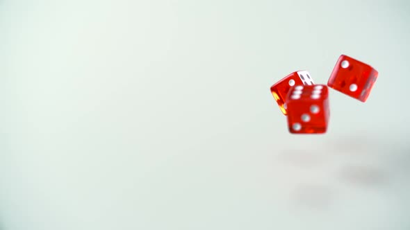 Throwing dice, Slow Motion alt