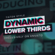 TikTok Style Dynamic Lower Thirds | Premiere Pro - VideoHive Item for Sale