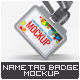 Lanyard Name Tag Badge Mock-Up - GraphicRiver Item for Sale