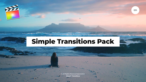 Simple Transitions Package - FCPX alt