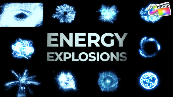Energy Explosions FX for FCPX alt