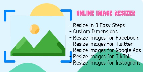Simple Image Resizer Online (Node JS)