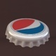 Bottle tin cap pepsi - 3DOcean Item for Sale