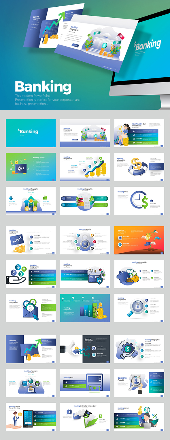 Banking PowerPoint Templates