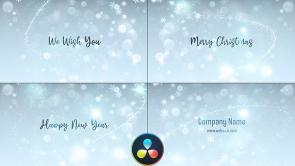 Christmas Wishes - Davinci Resolve