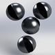 cast aluminum balls - 3DOcean Item for Sale