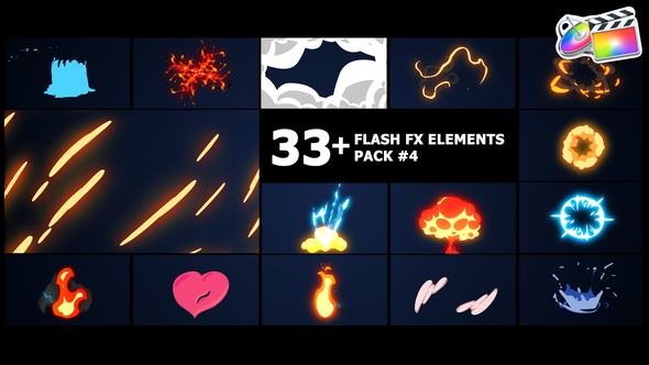 Flash FX Elements Pack 04 | FCPX alt
