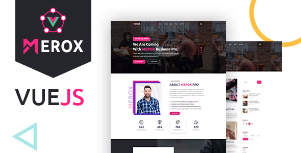 Merox - Corporate VUEJS Template