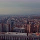 Aerial view of the cityscape of Skopje, the capital city in North Macedonia - VideoHive Item for Sale