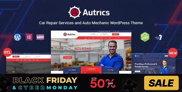 Autrics | Tema de WordPress para servicios de automóviles y mecánicos de automóviles