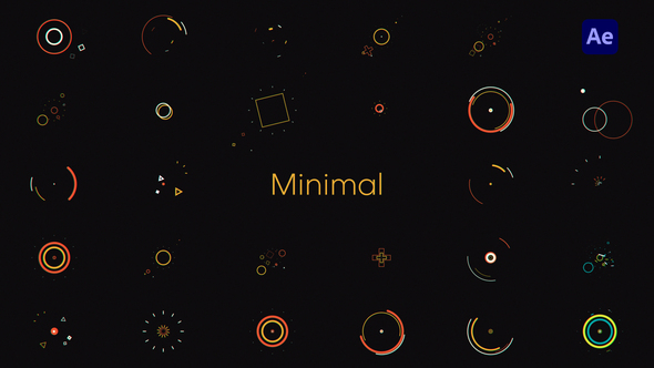 Minimal Shape Animations