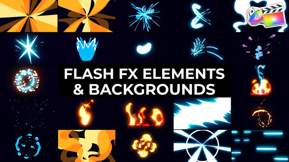 Flash FX Elements And Backgrounds | FCPX alt