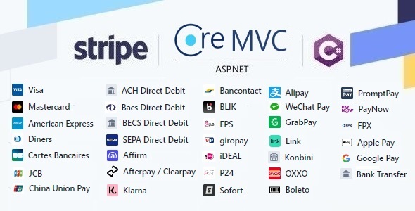 Stripe Payment Element in ASP.NET Core MVC & C# - Accept Payments - Checkout + Subscriptions
