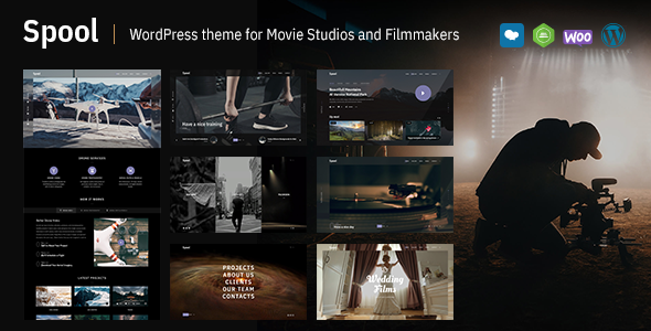 Spool – Movie Studios and Filmmakers WordPress Theme