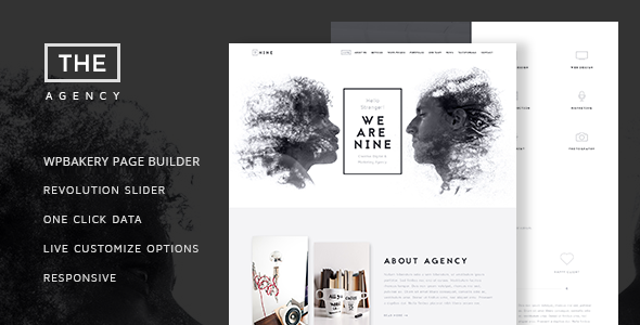 The Agecy – Creative One Page Agency Theme