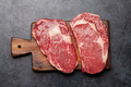 Two raw ribeye beef steaks - PhotoDune Item for Sale