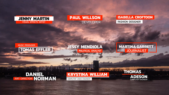 Lower Thirds | After Effects alt