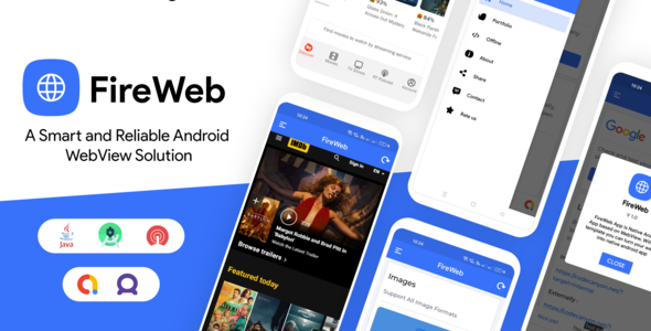 FireWeb - Android WebView App