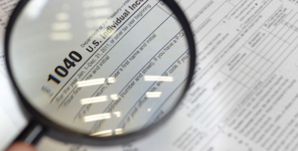 Individual Tax Forms Under Magnifying Glass