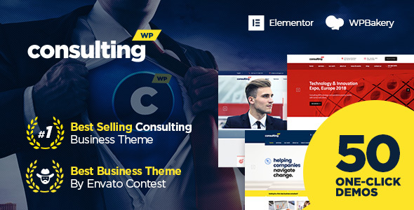 Consulting Business Website Templates | ThemeForest