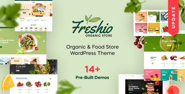 20+ Top Creative Organic Food Woocommerce WordPress Themes 2023