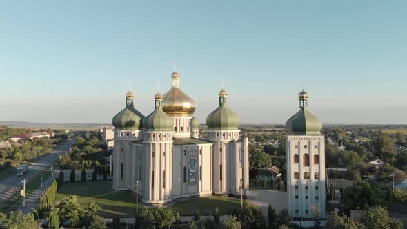 Beautiful Landscape of the City in Ukraine