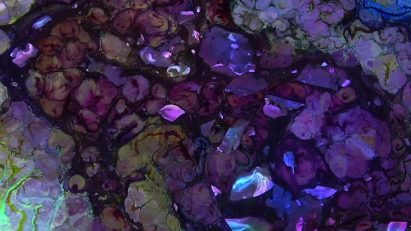 Abstract Colorful Sacral Liquid Waves Texture 331 alt