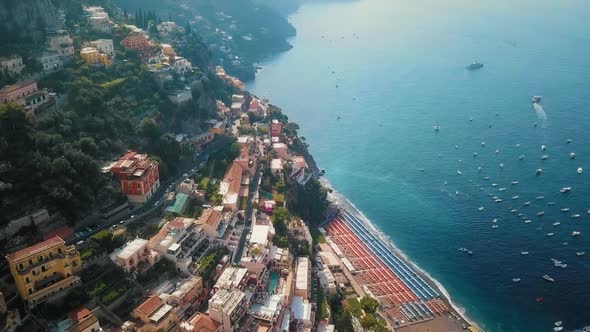 Perfect View of the Luxury Positano Amalfi Coast