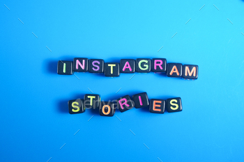 the concept of Instagram front page stories