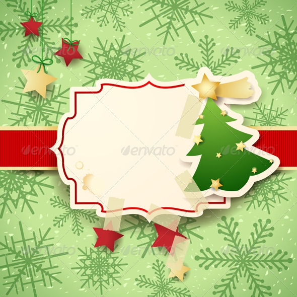 Christmas Card with Copyspace