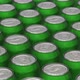 Endless Green Aluminum 3D Soda Cans - VideoHive Item for Sale