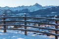 Winter fence - PhotoDune Item for Sale