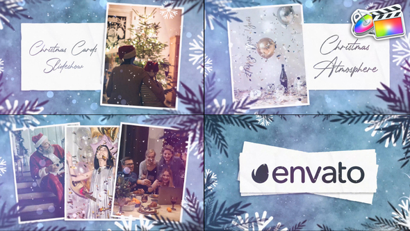 Christmas Cards Slideshow for FCPX alt