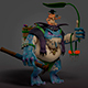 Stylezed 3D Character - Toad Hunter - 3DOcean Item for Sale