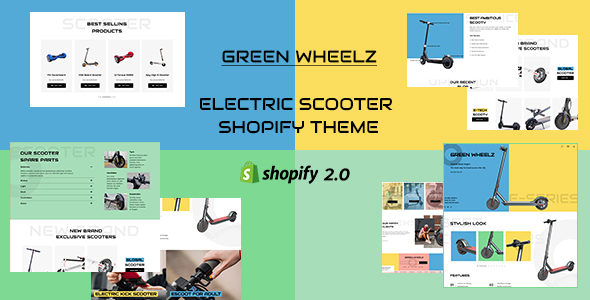 GreenWheelz - Shopify 2.0 Single Product Shop