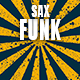 Energetic Funk Sax Logo