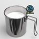 Metallic milk jug - 3DOcean Item for Sale