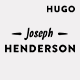 Henderson - vCard & Personal Portfolio Hugo Theme - ThemeForest Item for Sale