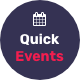 Quick Events For WordPress - CodeCanyon Item for Sale